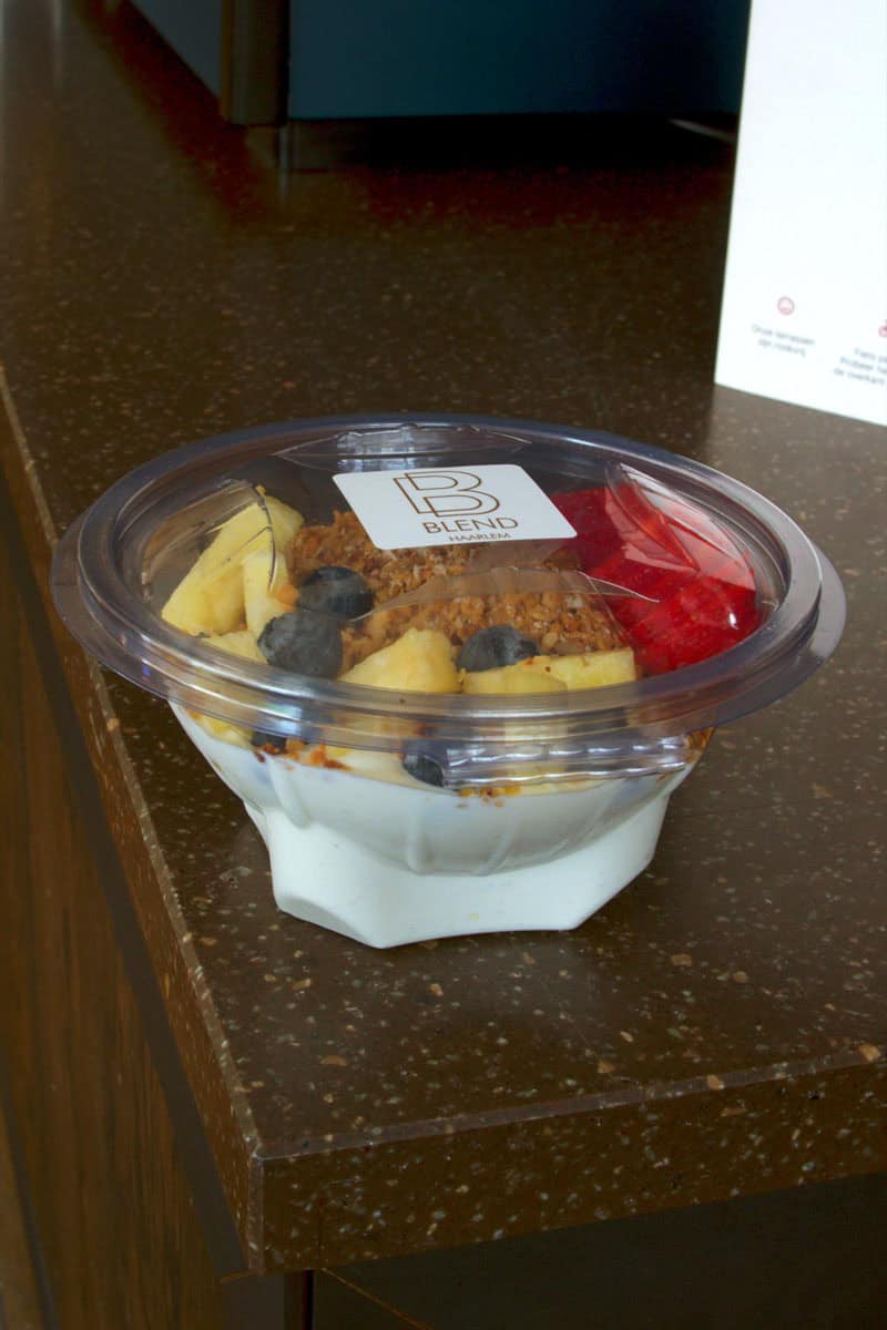 Verse smoothie bij Blend Coffee & Food in Haarlem